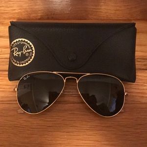 Ray-Ban aviator sunglasses